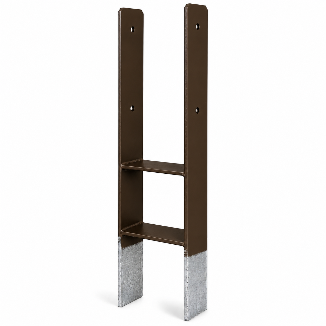 H-Pfostenträger Typ 365 81 x 600 mm feuerverzinkt zum Einbetonieren | 5 mm Stahl