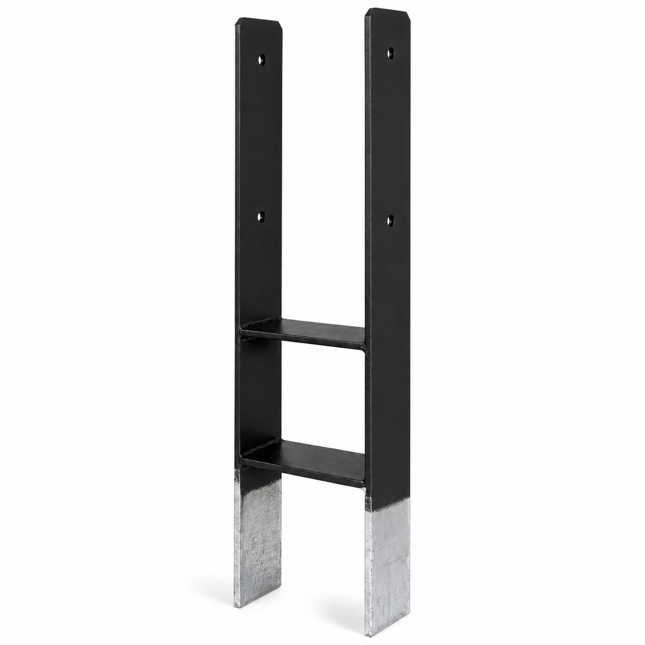 H-Pfostenträger Typ 365 111 x 600 mm feuerverzinkt zum Einbetonieren | 5 mm Stahl