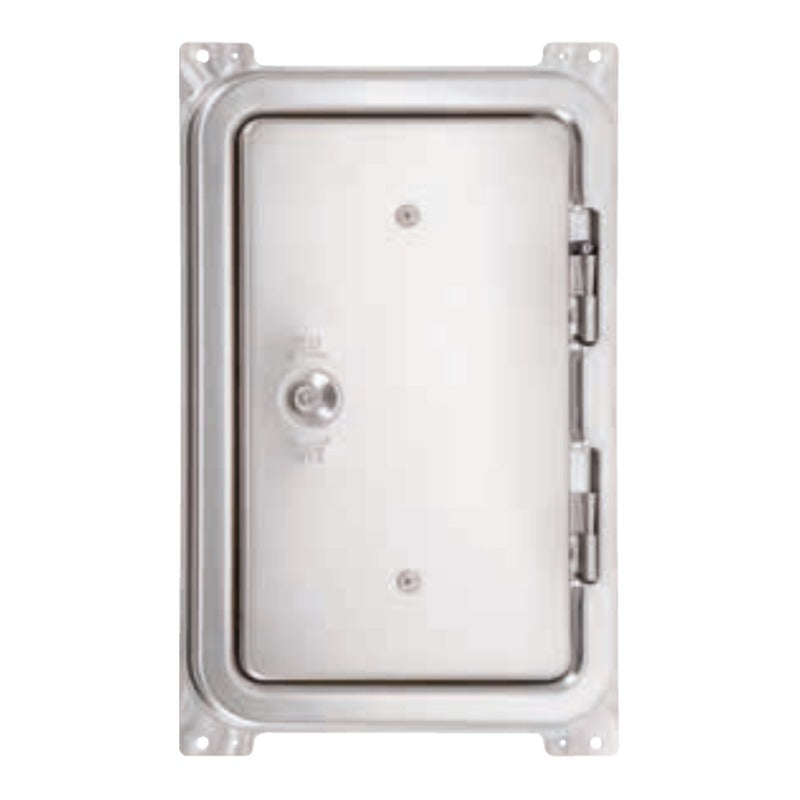 Kamintür für BlowerDoor 146 x 276 mm mit Schieberahmen, Upmann