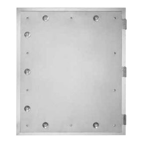 Kamintür K 60/4 500 x 600 mm mit 7 Vierkantverschlüssen, Upmann