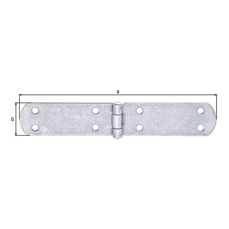 Kistenband 200 x 35 mm Edelstahl – Materialstärke 2,0 mm, mit vernietetem Stift