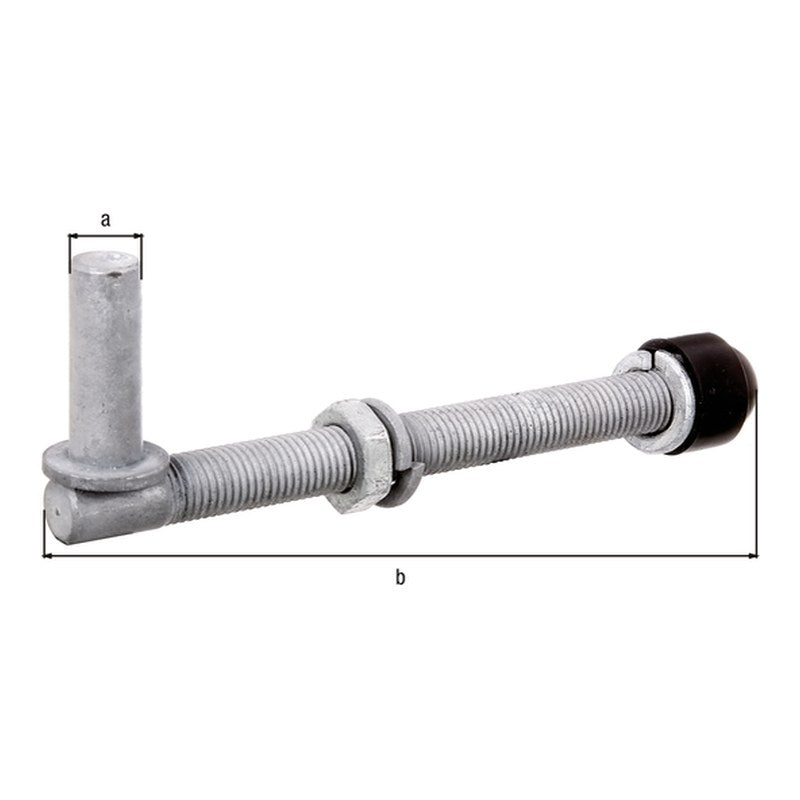 Kloben zum Durchschrauben Ø 16 mm M16/190 feuerverzinkt – verstellbar