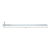 Ladenband gerade 1155 mm verzinkt – Rolle Ø 16 mm, abgerundet, ohne Kloben