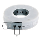 Lochband in Kassette 20 mm x 3 m sendzimirverzinkt – Lochung Ø 7 mm, Lochabstand 12 mm
