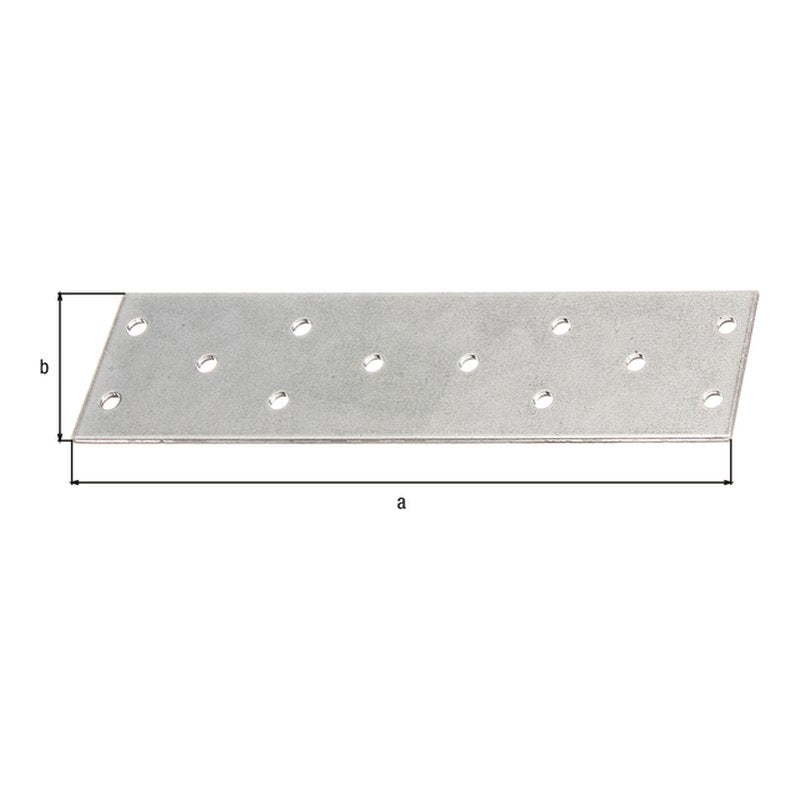 Lochplatte 155 x 40 mm sendzimirverzinkt – Stärke 2,0 mm, CE nach EN 14545