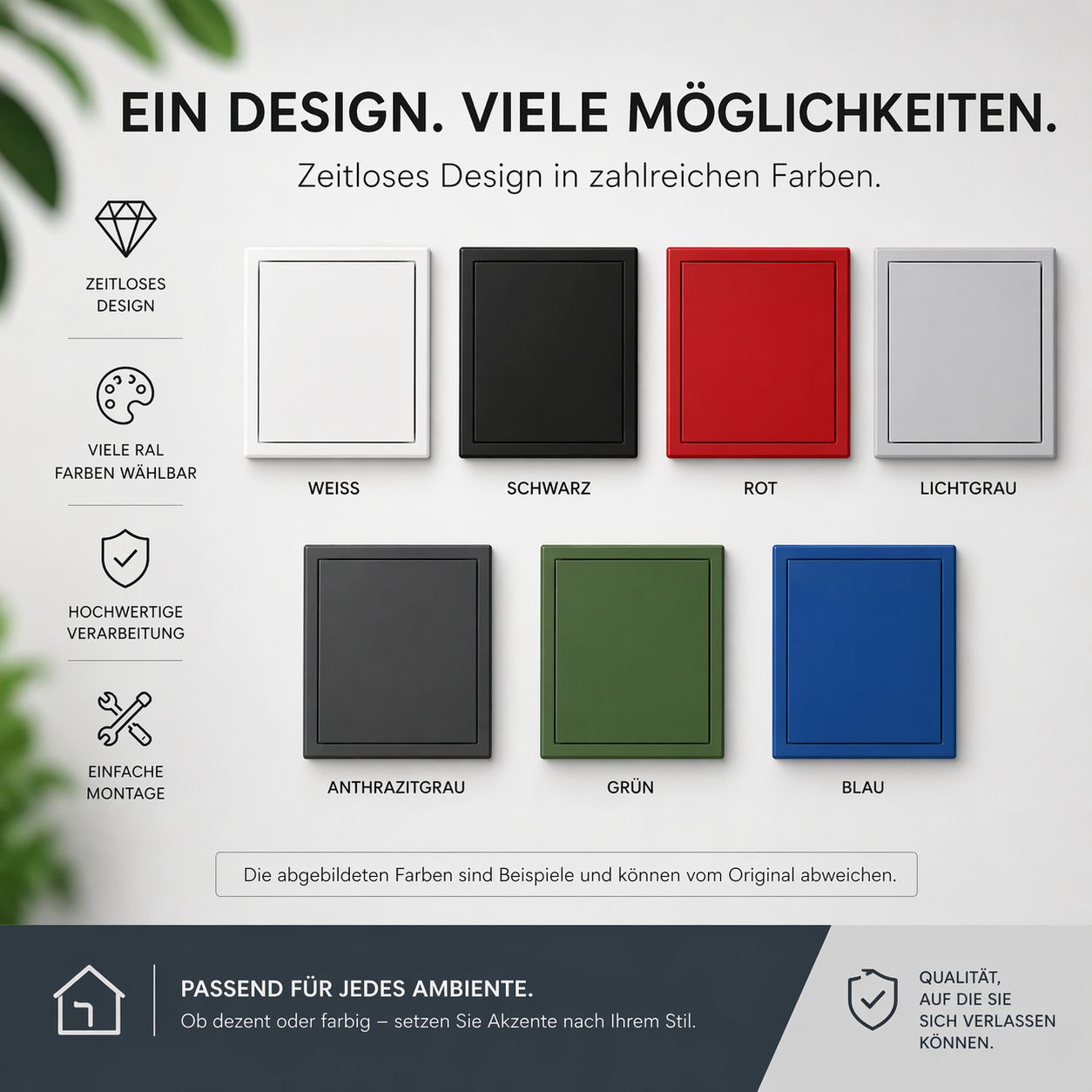 Nordmacher Pushclose Revisionstür - mit verdeckten Druckverschlüssen