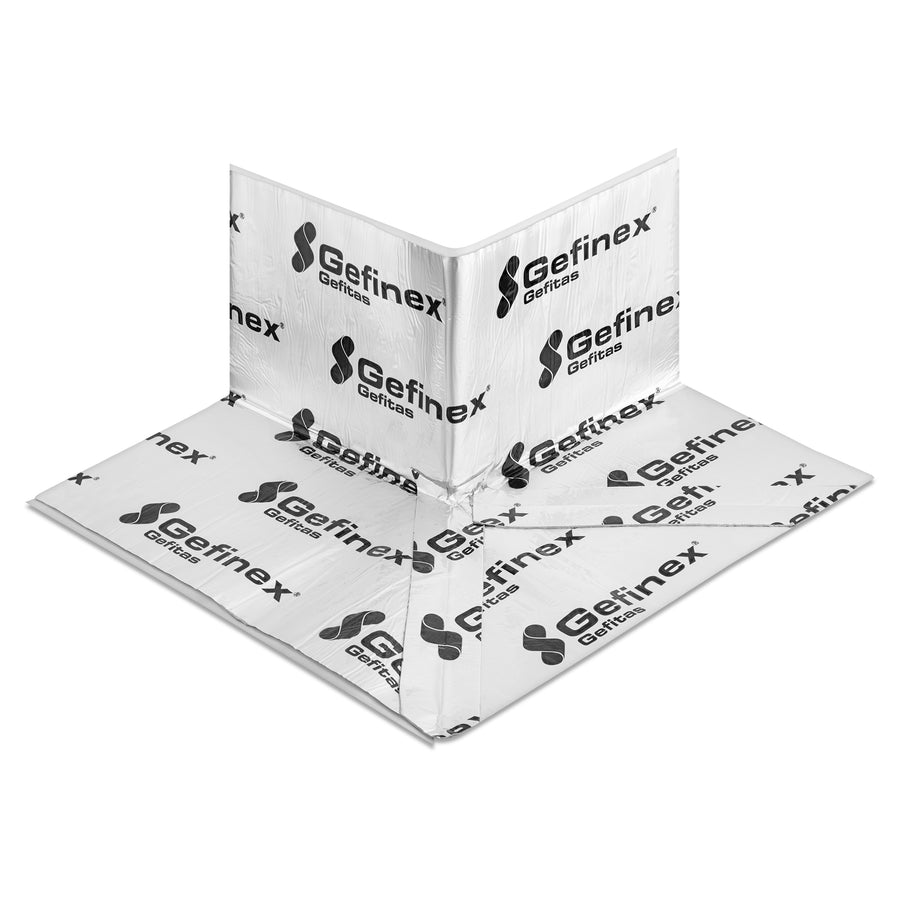 Gefitas Alu 1500 Radondichte selbstklebende Aussenecke - 115 x 300 x 300 mm