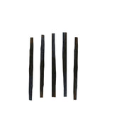 Sichtschutz Schiefer Zahnstocher - Nero - H: 200 x L: 8 x B: 7 cm
