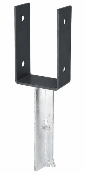 U-Pfostenträger T-Eisen feuerverzinkt zum Einbetonieren 101x200mm