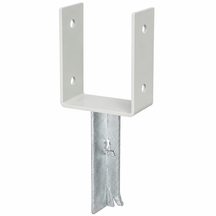 U-Pfostenträger T-Eisen feuerverzinkt zum Einbetonieren 101x200mm