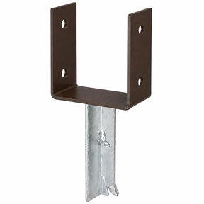 U-Pfostenträger T-Eisen feuerverzinkt zum Einbetonieren 101x200mm