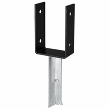 U-Pfostenträger T-Eisen feuerverzinkt zum Einbetonieren 101x200mm