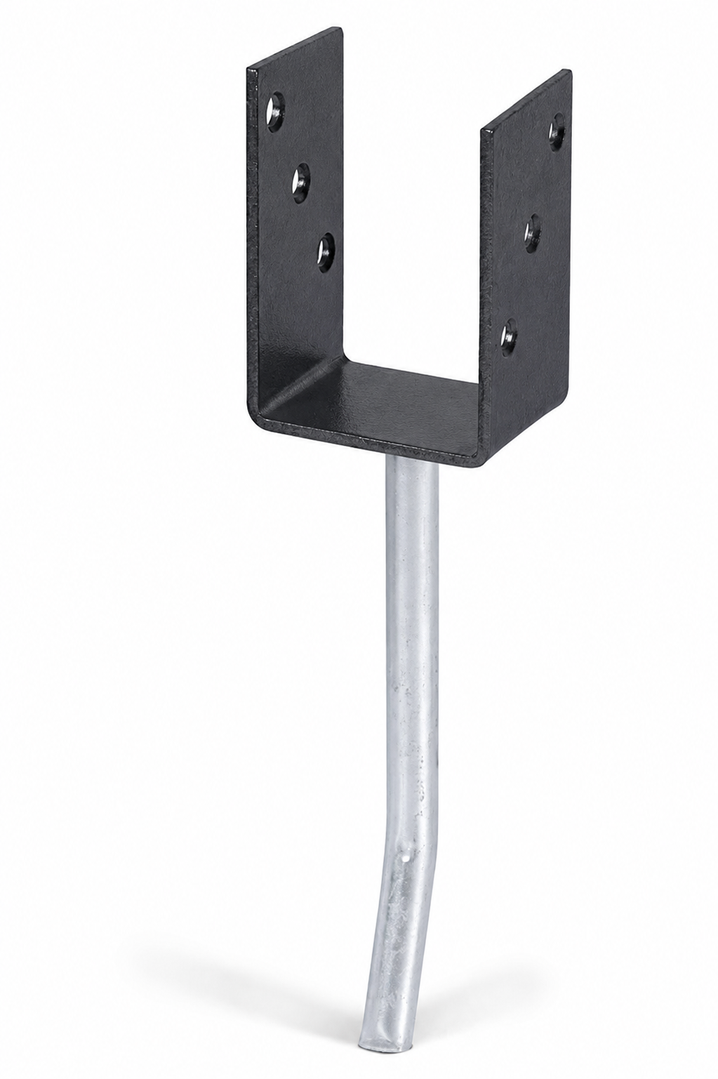 U-Pfostenträger/Rundstahl Typ367 feuerverzinkt zum Einbetonieren 101x104mm