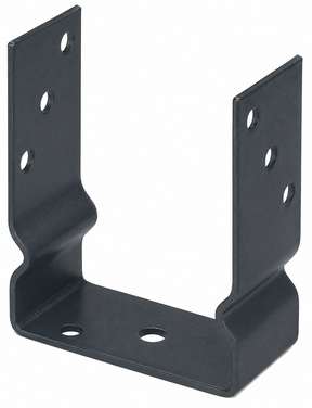 U-Pfostenträger Typ451 feuerverzinkt zum Aufschrauben 101x150mm