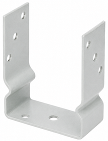 U-Pfostenträger Typ451 feuerverzinkt zum Aufschrauben 101x150mm