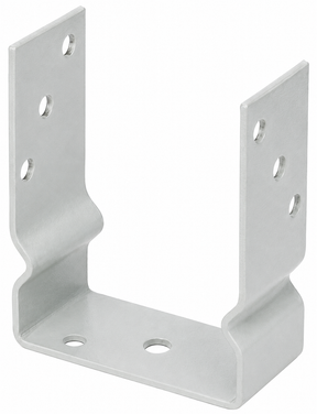 U-Pfostenträger Typ451 feuerverzinkt zum Aufschrauben 101x150mm