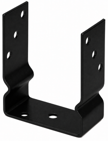 U-Pfostenträger Typ451 feuerverzinkt zum Aufschrauben 101x150mm