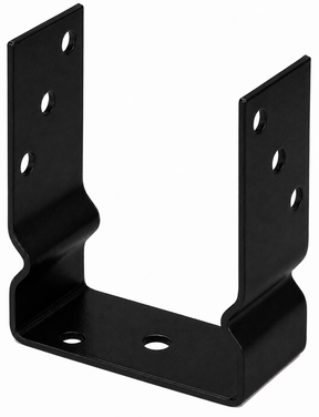 U-Pfostenträger Typ451 feuerverzinkt zum Aufschrauben 101x150mm