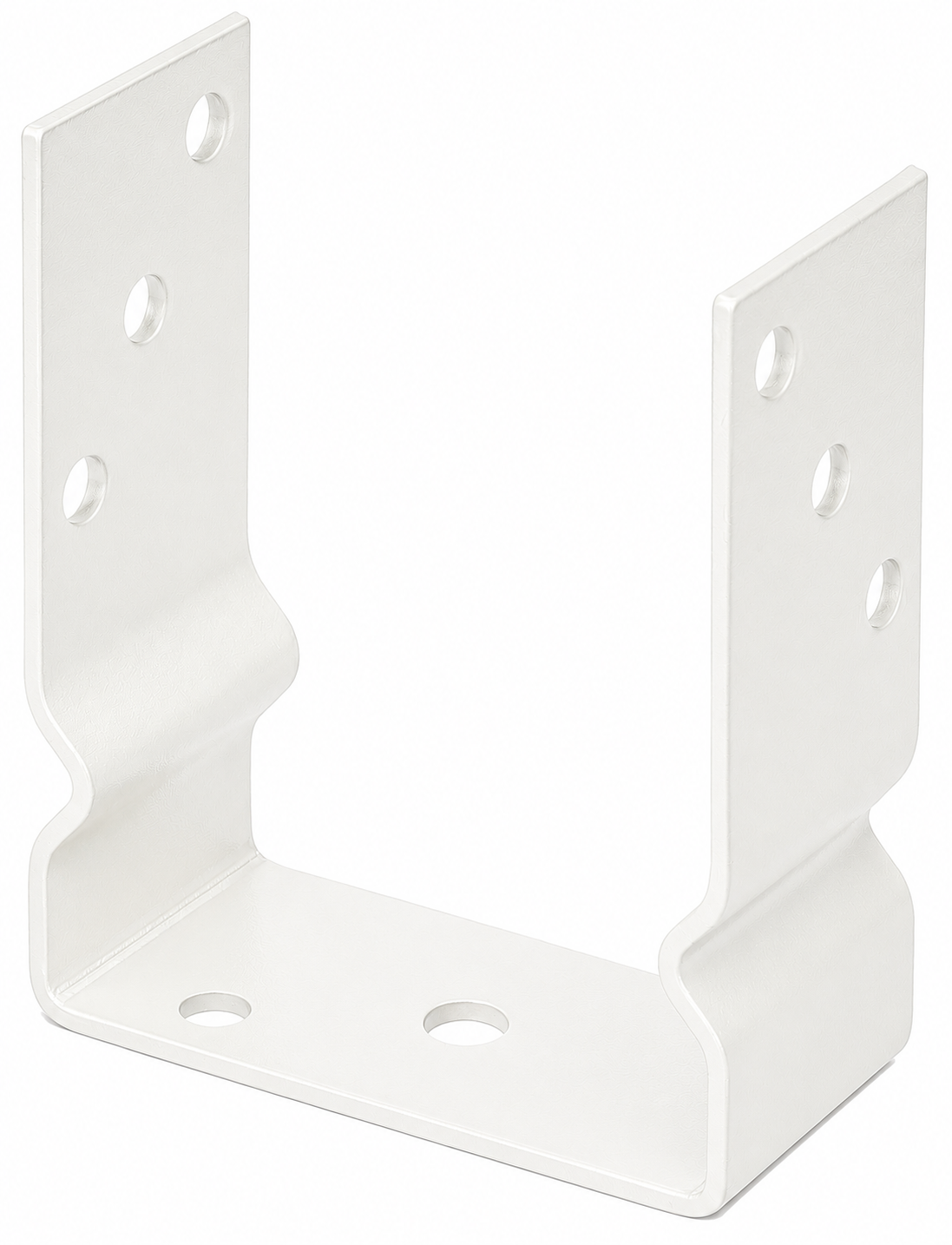 U-Pfostenträger Typ451 feuerverzinkt zum Aufschrauben 101x150mm