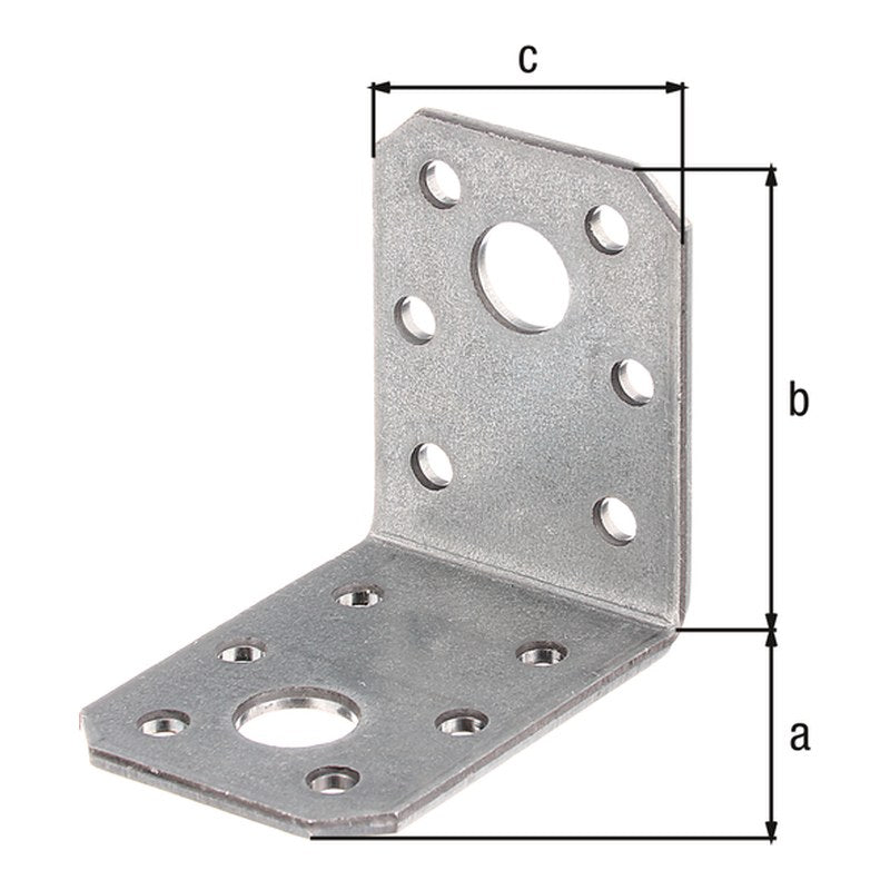 Winkelverbinder 50 x 50 x 35 mm sendzimirverzinkt – CE nach ETA-08/0165, 2,50 mm stark
