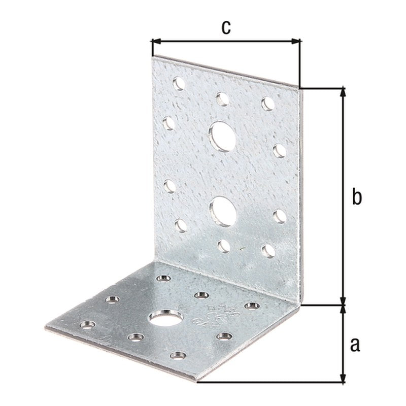 Winkelverbinder 60 x 80 x 60 mm sendzimirverzinkt – CE nach ETA-08/0165, 2,50 mm stark