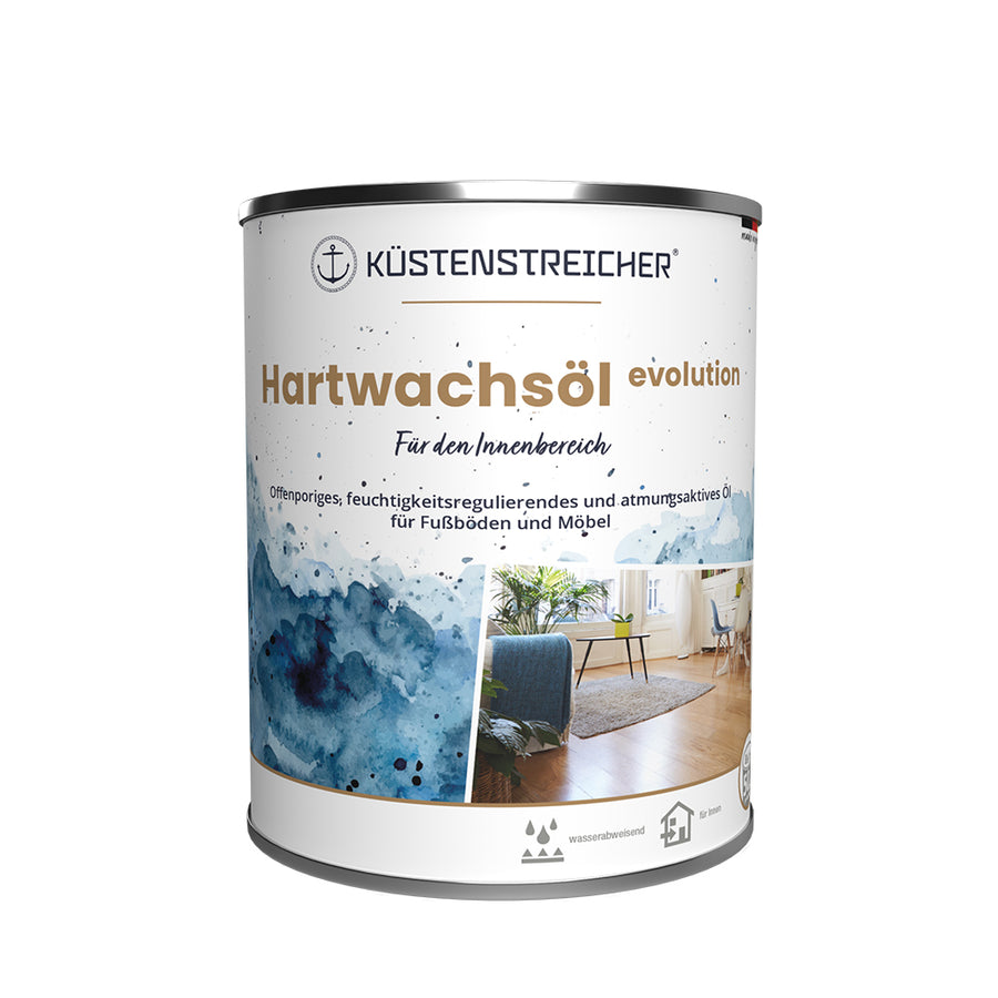 Küstenstreicher Hartwachsöl Evolution - für Fussböden und Möbel
